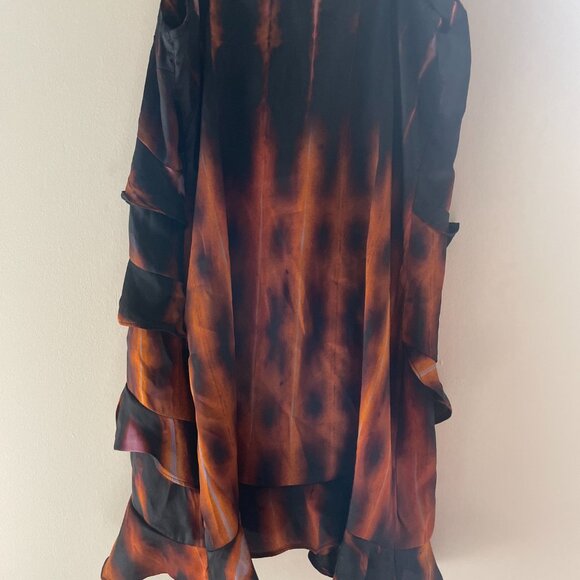 Topshop Rustic Ruffle Tunic - Picture 3 of 4